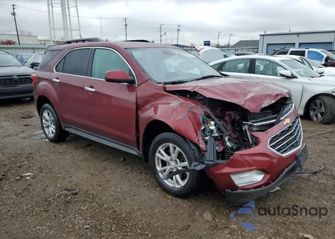 2016 Chevrolet Equinox Lt z USA, uszkodzony, nr VIN 2GNALCEK3G6308988